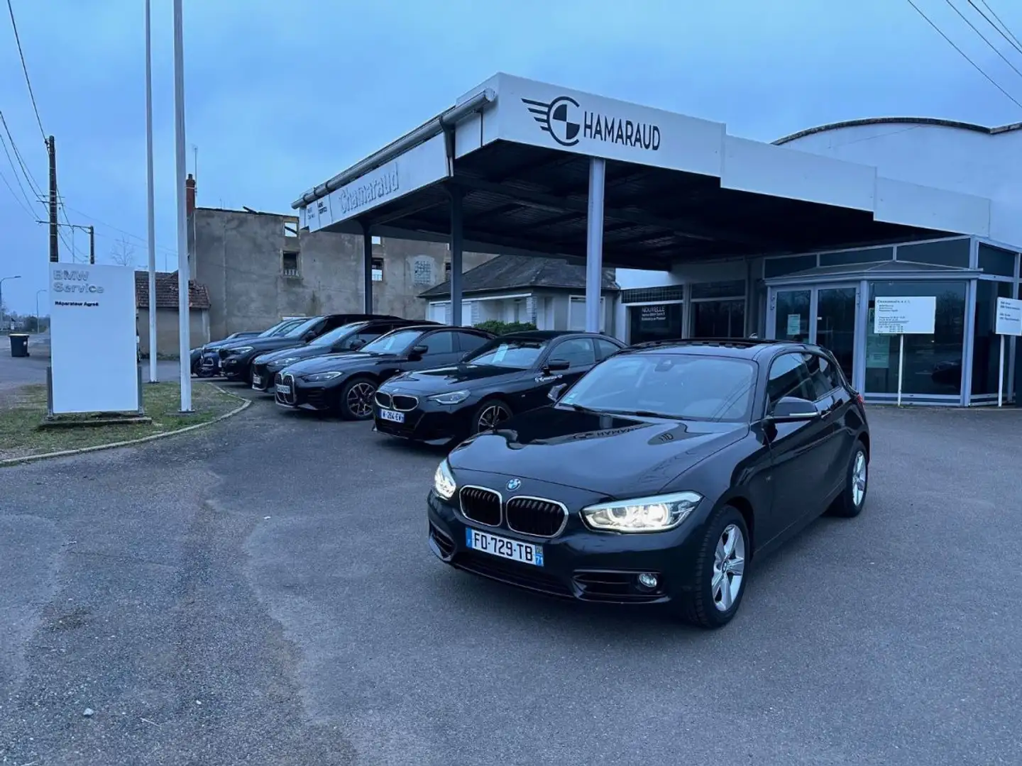 BMW 120 120d 2.0D - 190CV SPORT Noir - 1