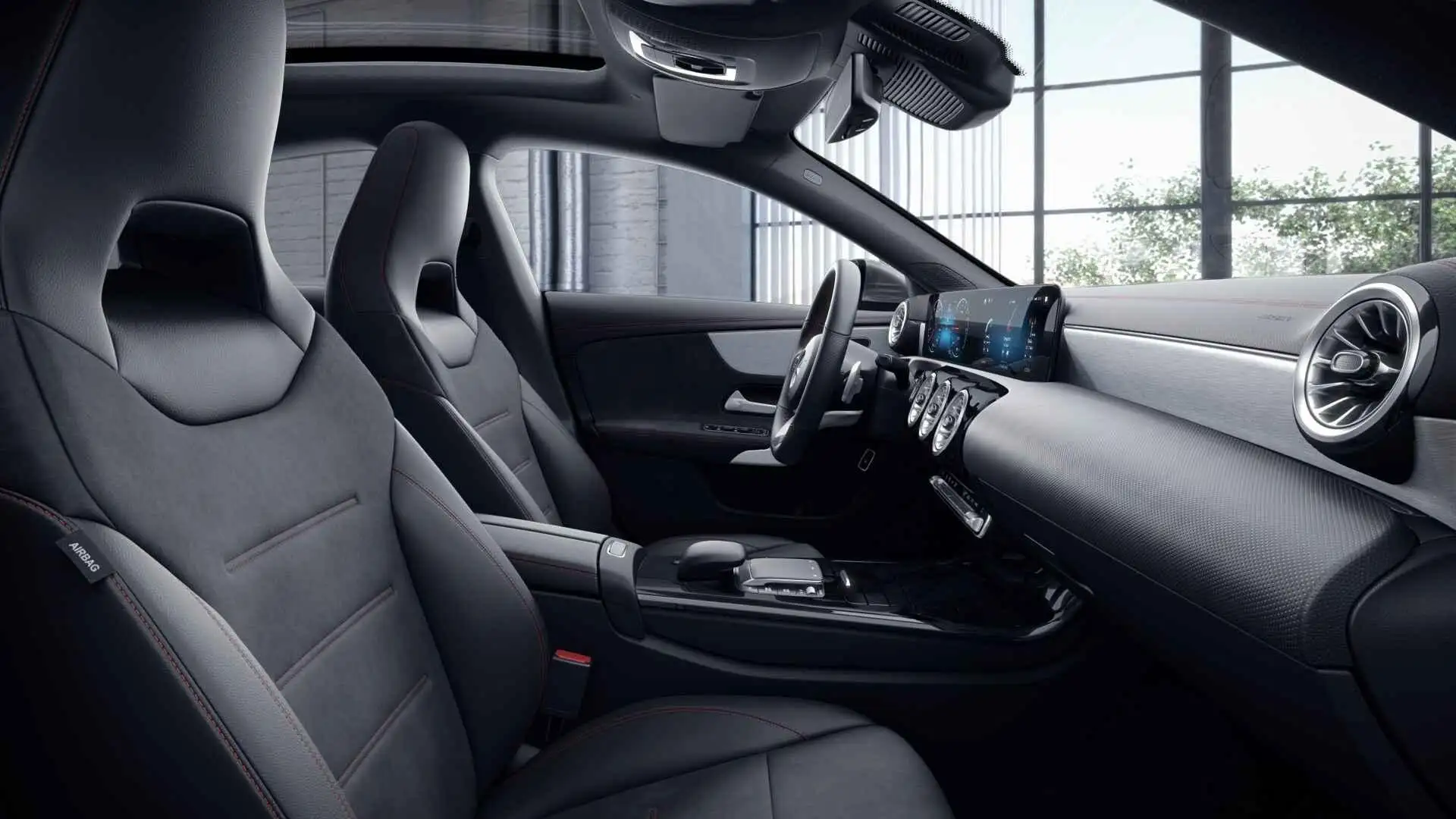 Mercedes-Benz CLA 250 e Coupé AMG Line | Panoramisch Dak | Smartphone In Grijs - 2