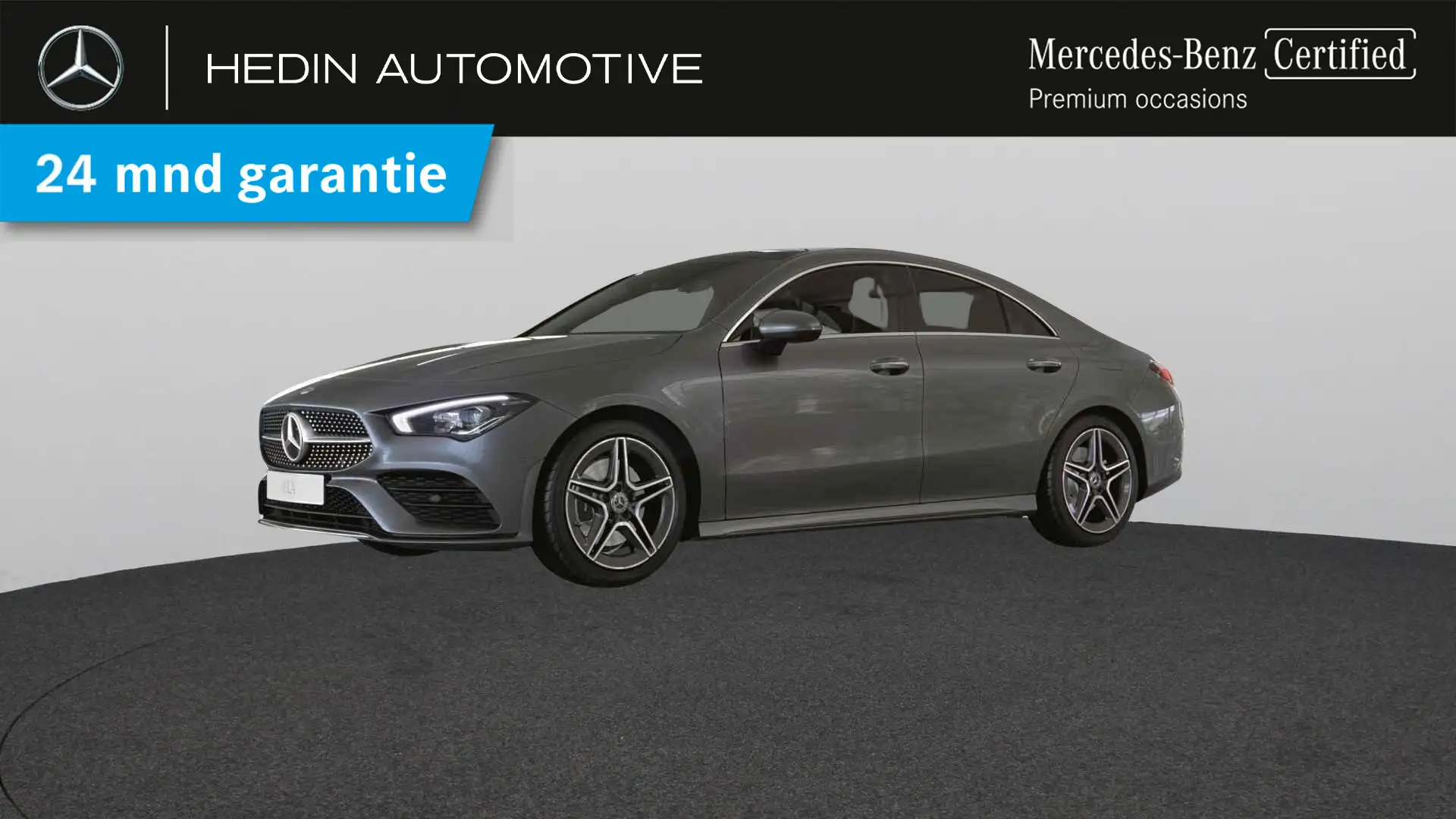 Mercedes-Benz CLA 250 e Coupé AMG Line | Panoramisch Dak | Smartphone In Grijs - 1