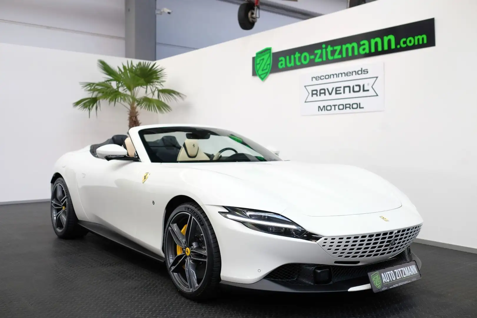 Ferrari Roma Spider/CARBON/JBL/BELÜFTUNG/PASS.DISPLAY/20 Weiß - 1