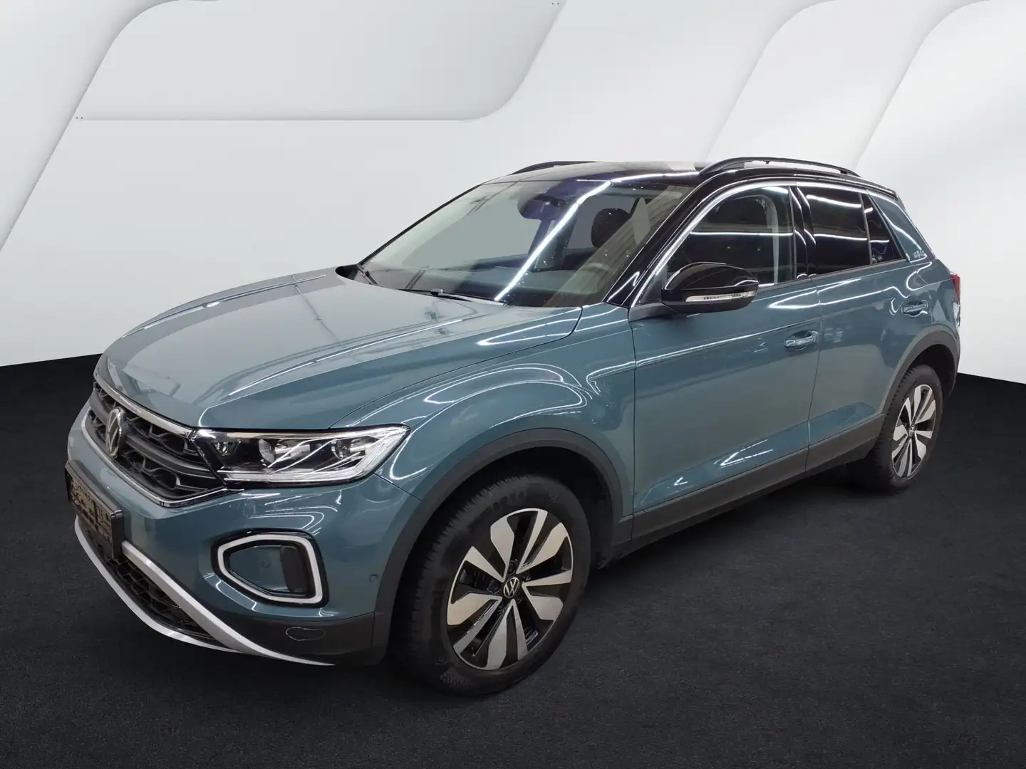 Volkswagen T-Roc GOAL 2.0 TDI DSG AHK ACC RearView Sitzh. Ambiente Schwarz - 2