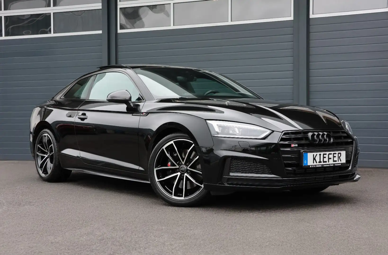 Audi S5 3.0 TFSI Coupé/PANO/APPLE/SHZ/KAMERA/TOTW/R19 Noir - 1