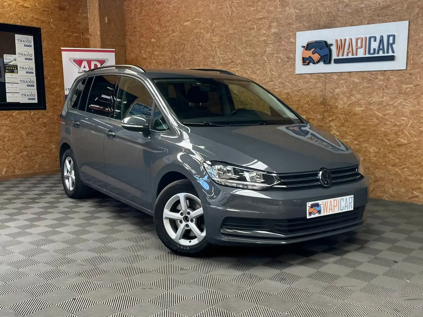 Volkswagen Touran Touran 2.0 TDi  DSG  7 PLACES Gris - 2