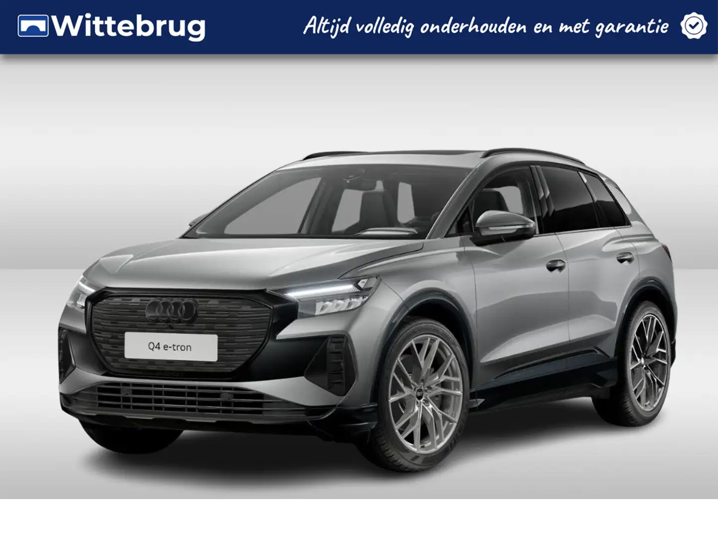 Audi Q4 e-tron 45 Advanced 82 kWh | Fiscaal € 64.142 | Panoramada Gris - 1
