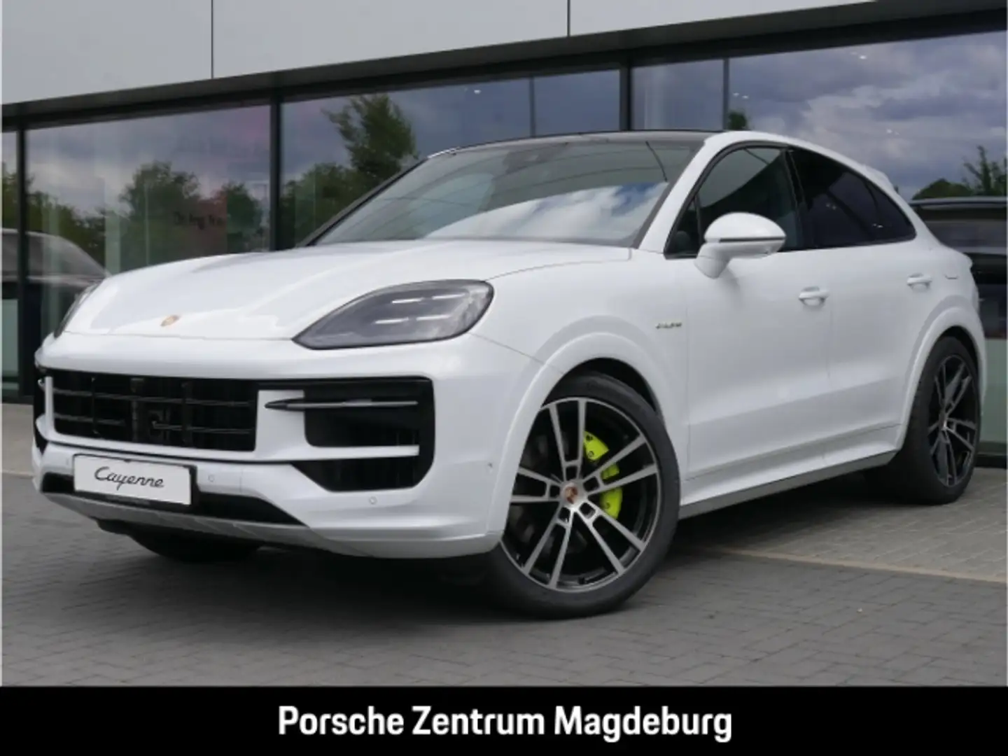 Porsche Cayenne E-Hybrid Coupe*BOSE*PASM*PANO*AZV*INNO* Weiß - 1