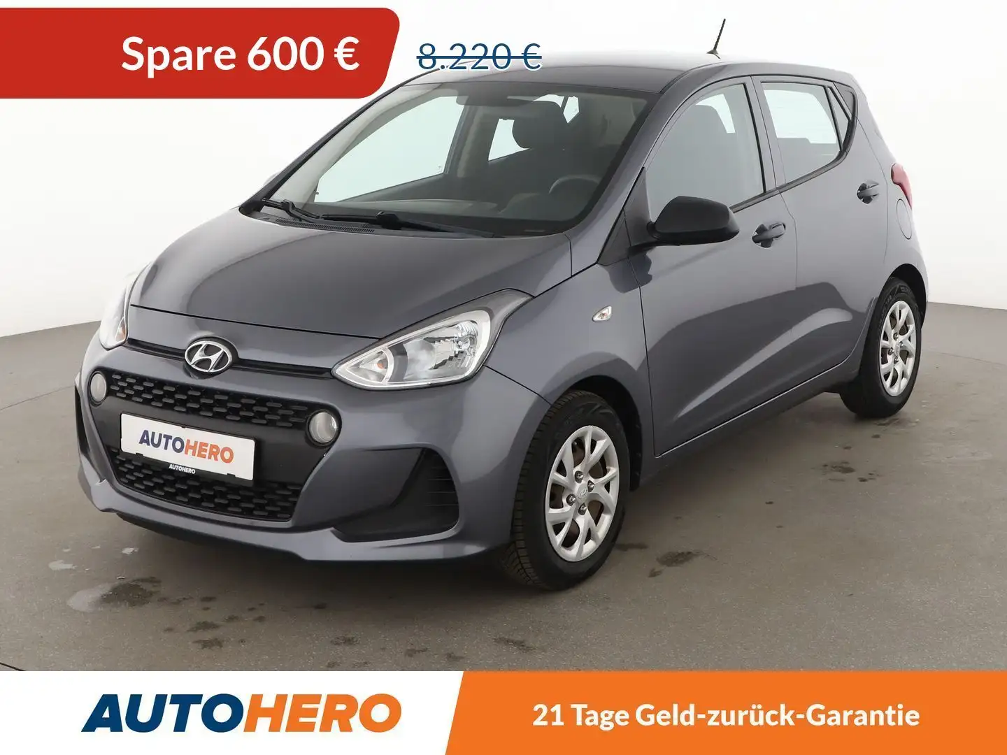 Hyundai i10 1.0 Classic*KLIMA*GARANTIE* Grau - 1