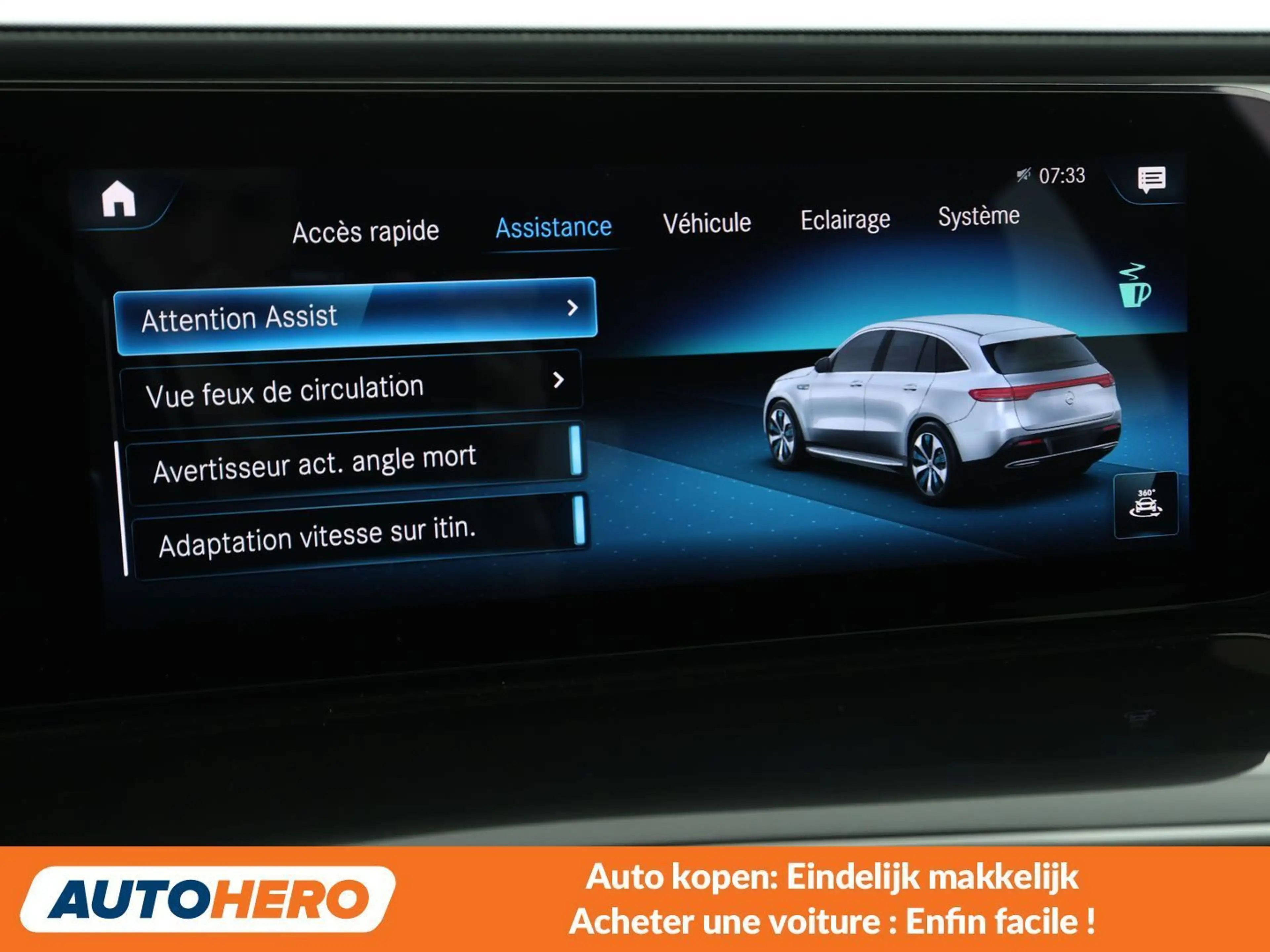 Mercedes-Benz EQC 400 electric drive 300 kW 4Matic AMG Line — photo 11