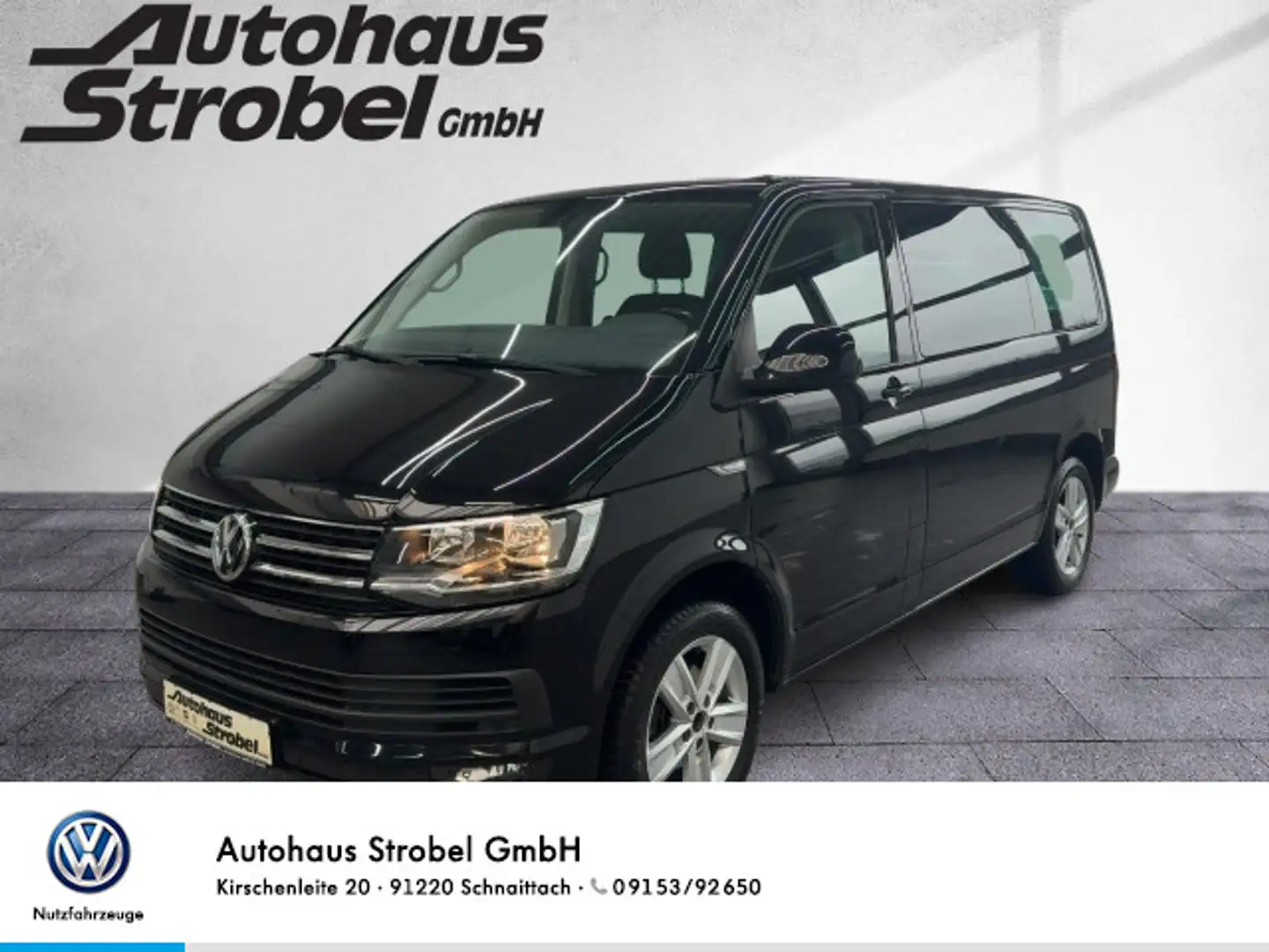 Volkswagen T7 Multivan 2.0 TDI DSG Comfortline KR AHK Navi Kam Schwarz - 1