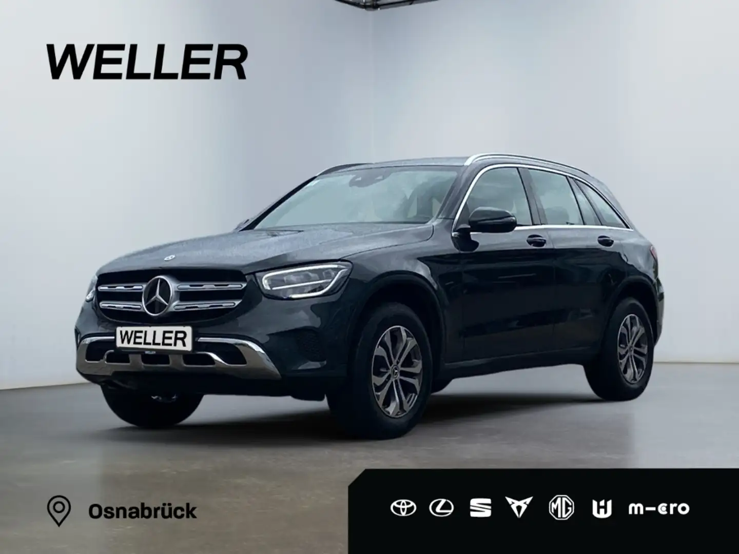 Mercedes-Benz GLC 220 d 4M 9G *LED*AHK*360*DISTR*el Heck*TWA* Grijs - 1