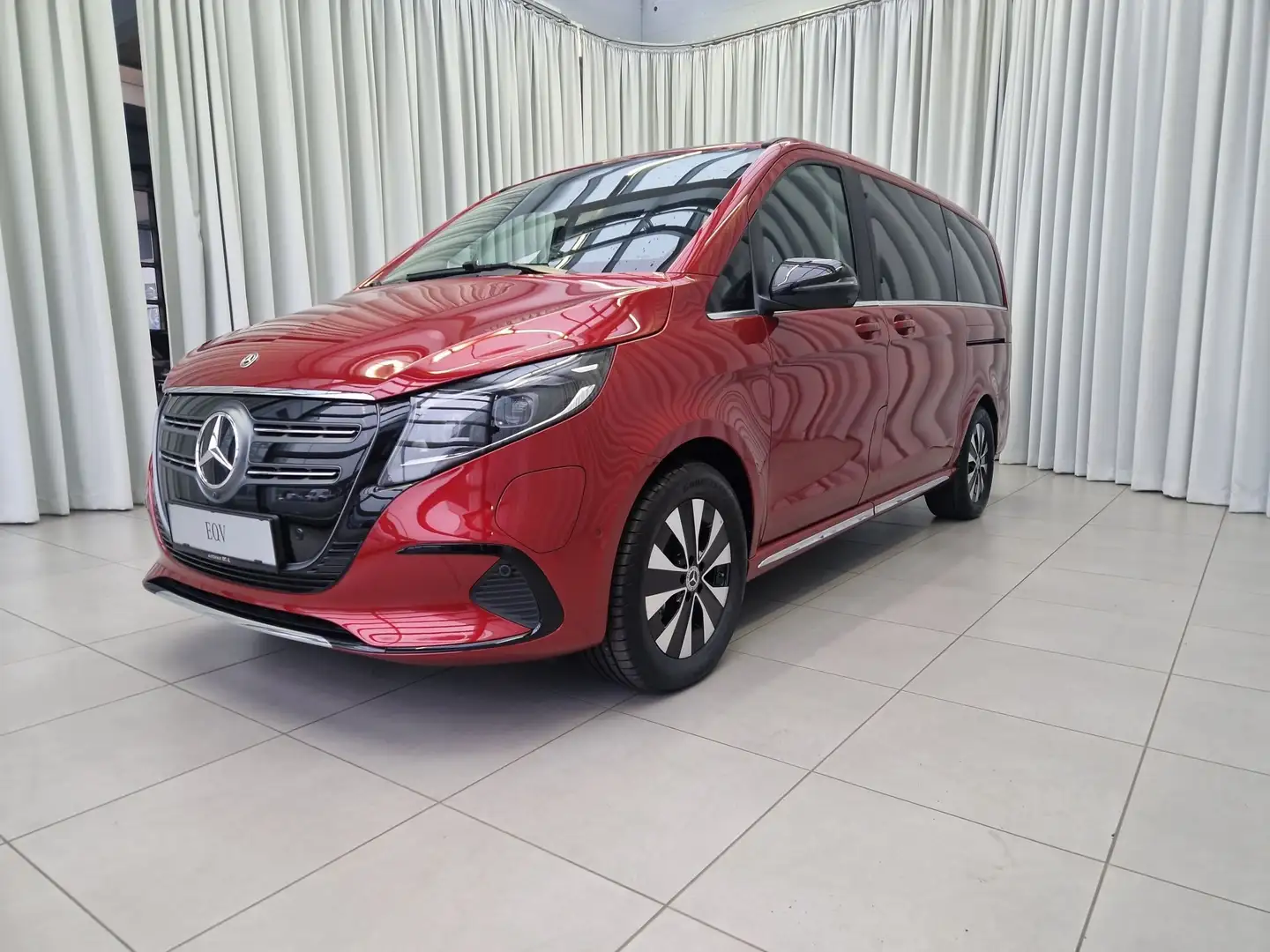 Mercedes-Benz EQV 300 AVANTGARDE Lang SpurW Rot - 2