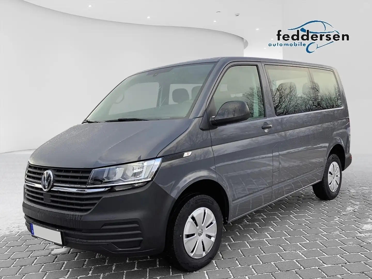Volkswagen T6.1 Kombi 2.0 TDI 9-Sitzer GRA Sitzheizung DAB+ KLIMA Šedá - 2