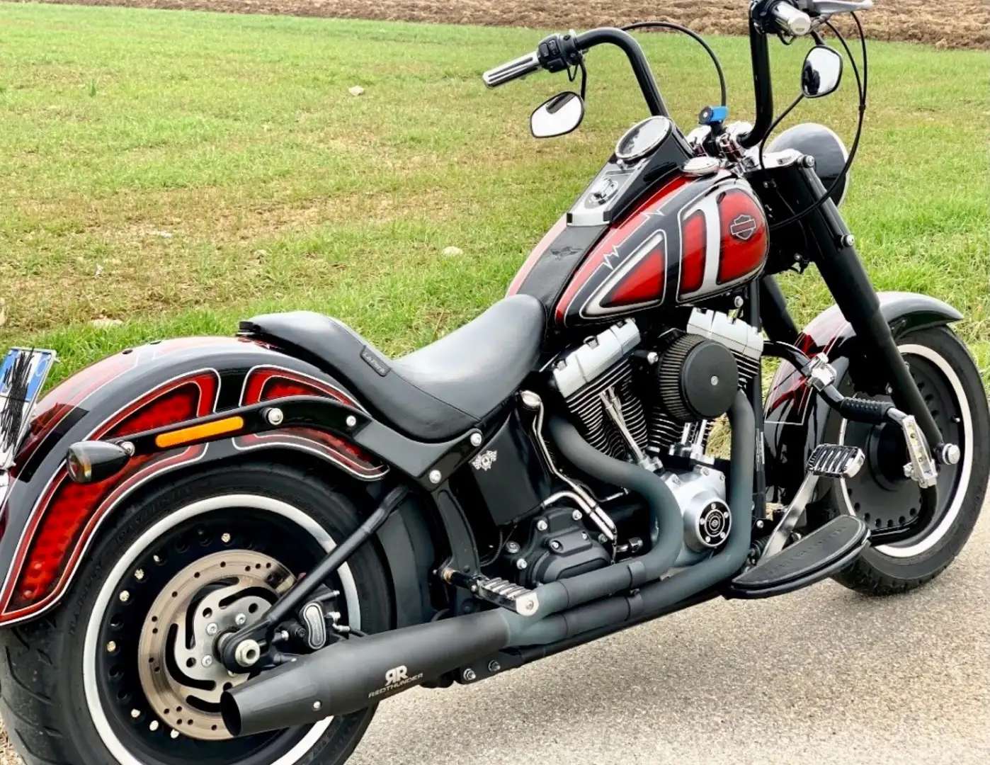 Harley-Davidson Fat Boy Černá - 1