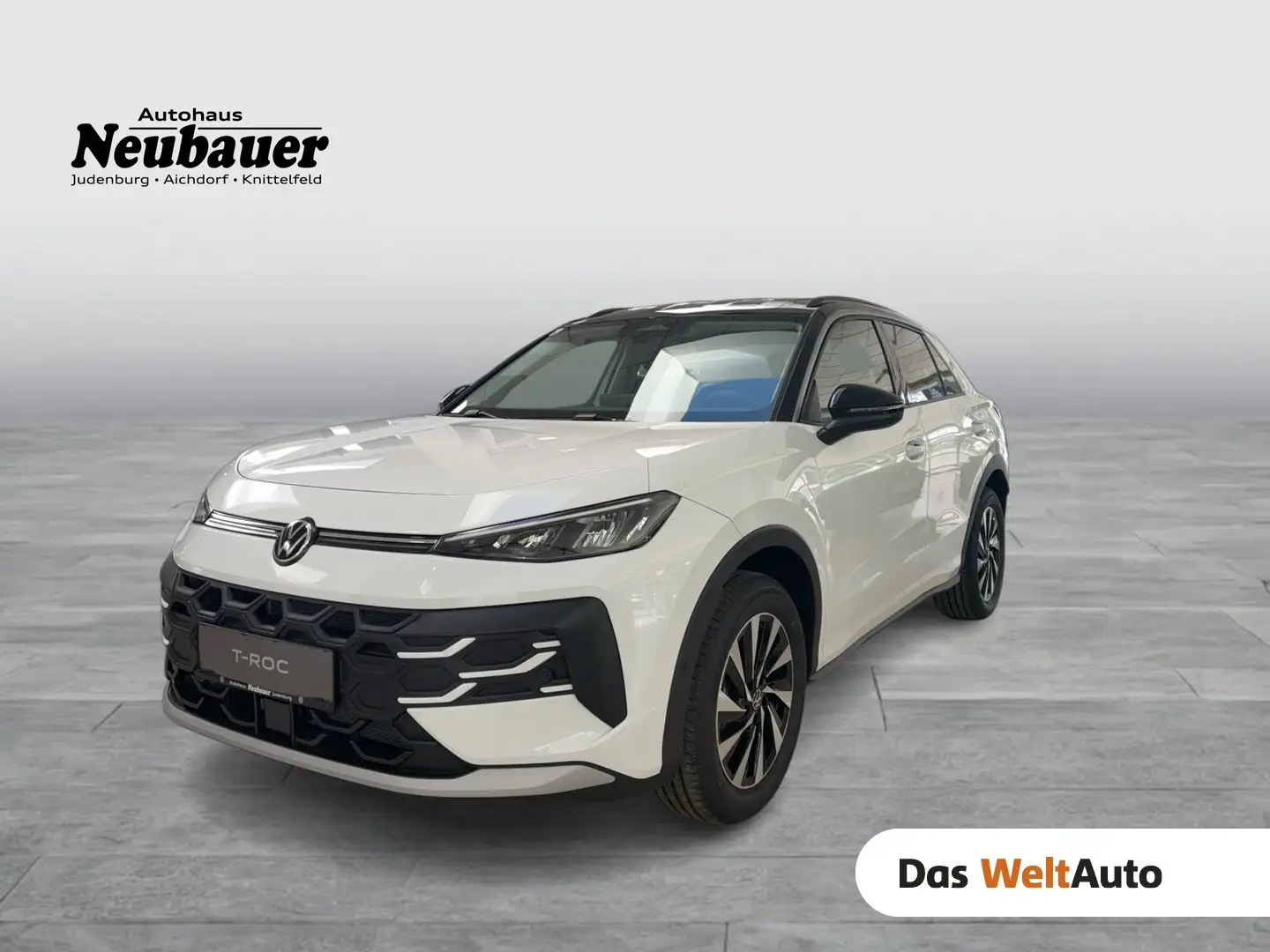 Volkswagen T-Roc Life eTSI DSG Weiß - 1