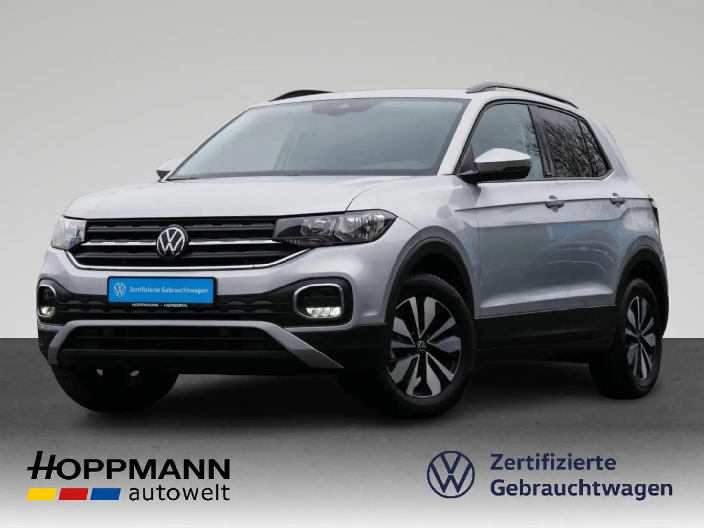 Volkswagen T-Cross 1.0 TSI MOVE App-Connect ACC Silber - 1