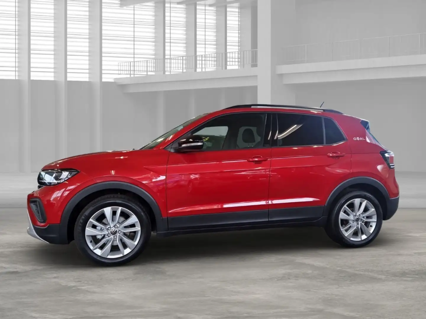 Volkswagen T-Cross Goal 1.0 TSI DSG Navi Digitales Cockpit LED ACC Ap Rot - 2