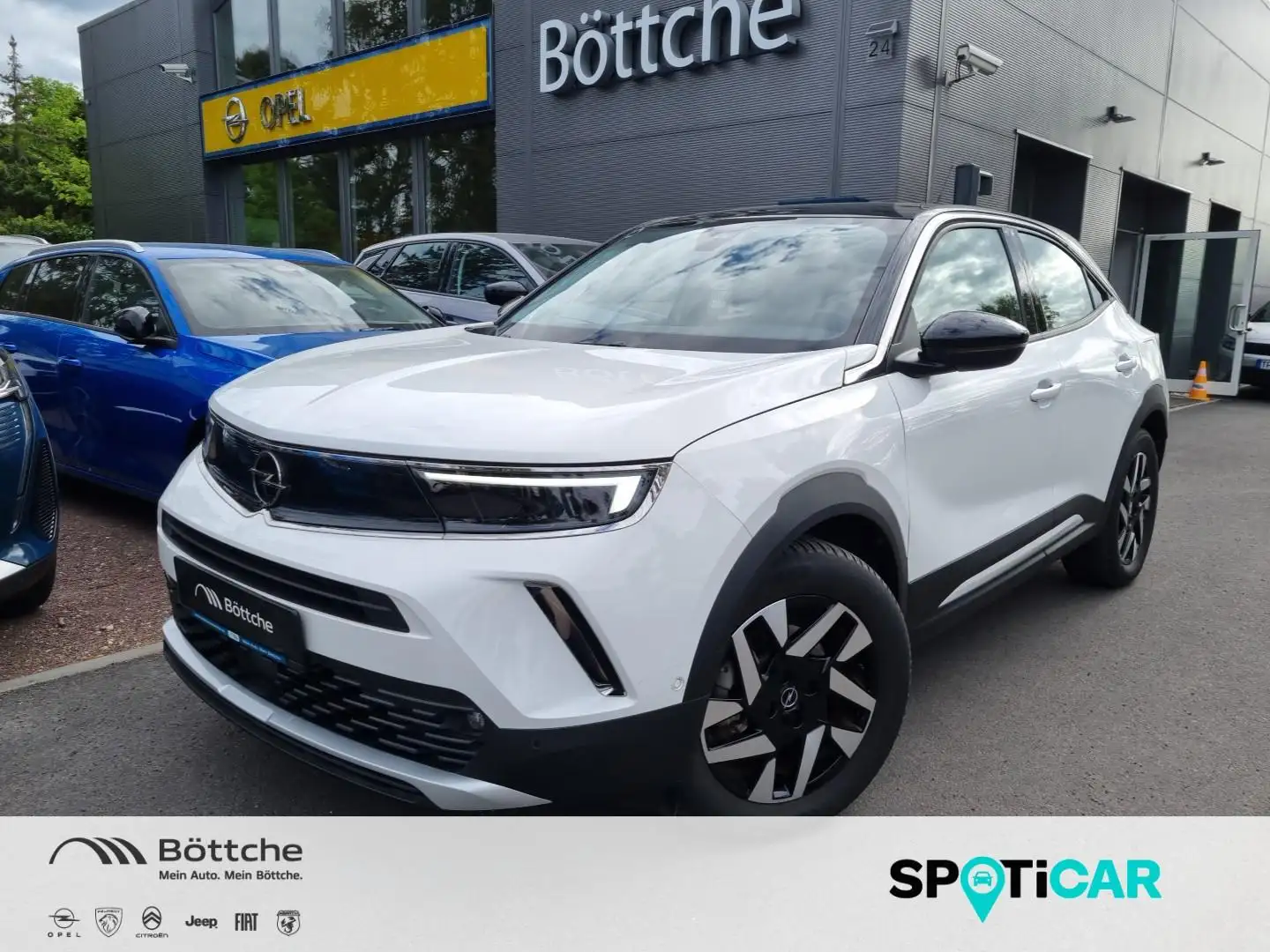 Opel Mokka e Elegance LED/Navi/SHZ/DAB+/180°Kamera Weiß - 1