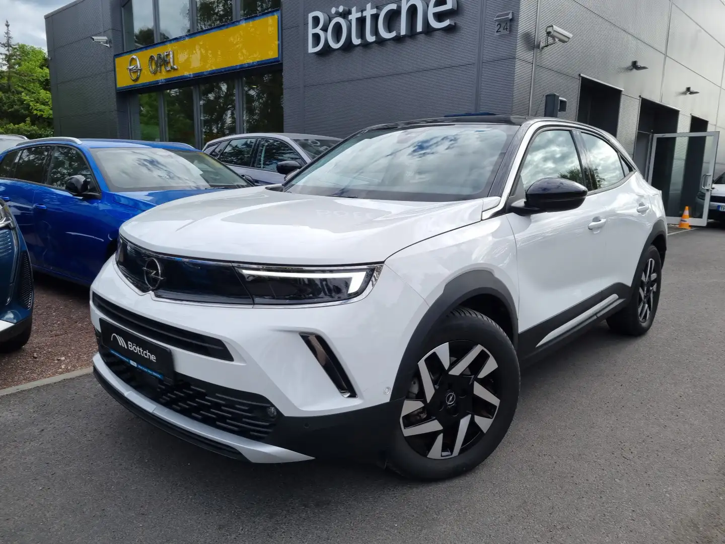 Opel Mokka e Elegance LED/Navi/SHZ/DAB+/180°Kamera Weiß - 2