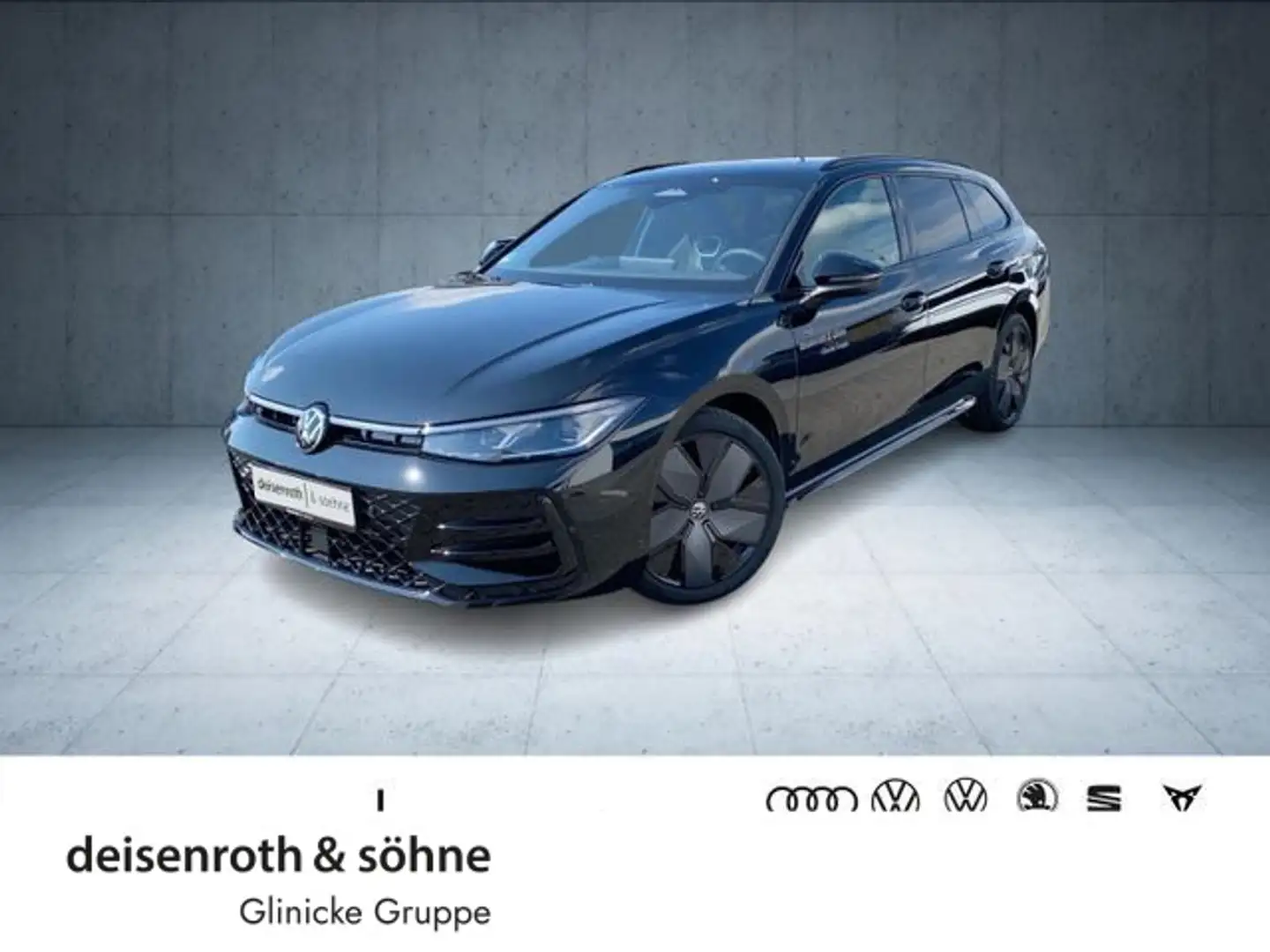 Volkswagen Passat Variant R-Line 2.0 TDI 4M StHz/AHK/Pano/M Schwarz - 1