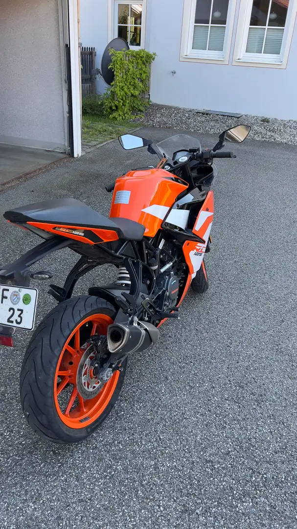 KTM RC 125 Pomarańczowy - 2