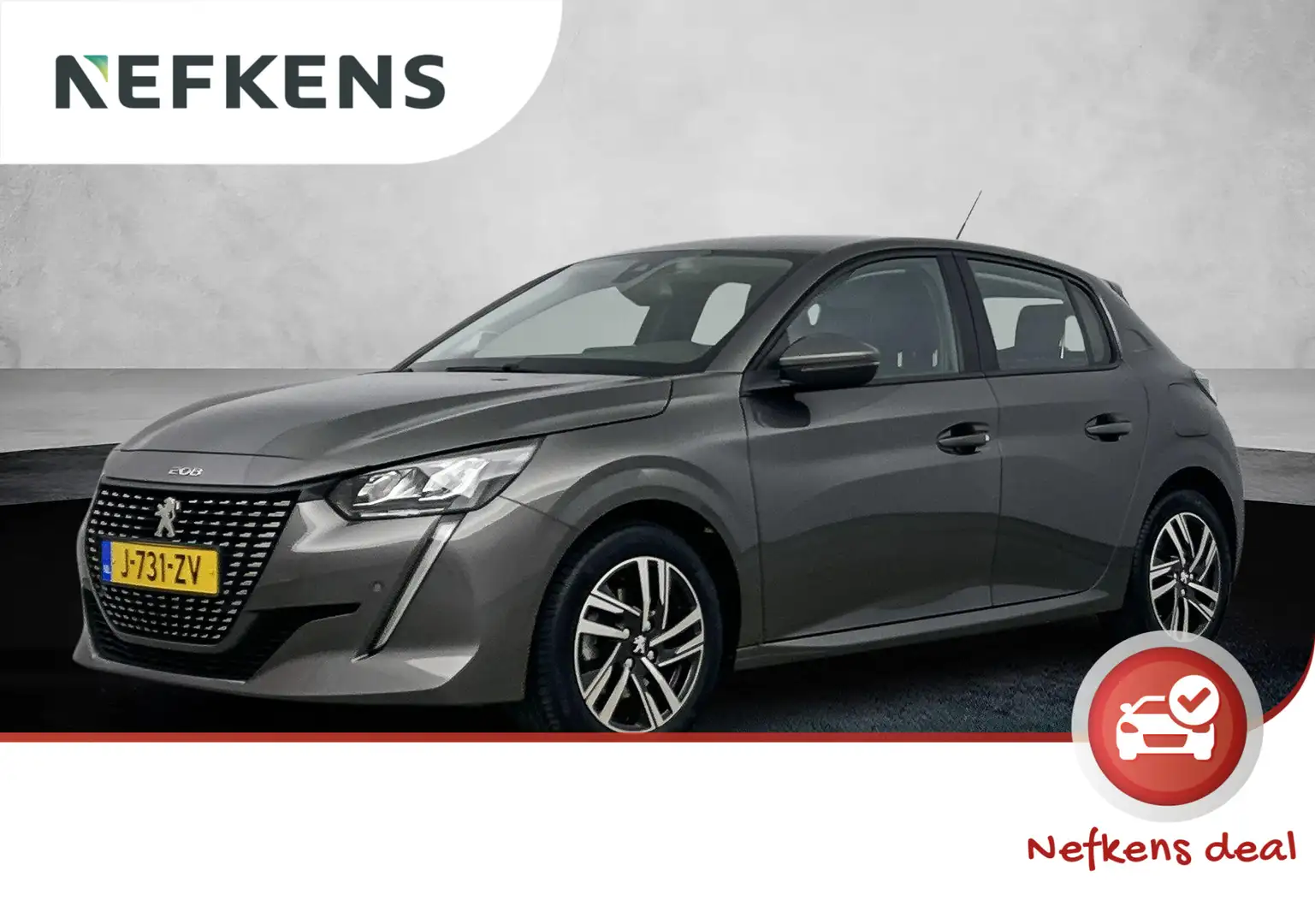 Peugeot 208 1.2 100pk Allure | Navigatie | Climate control | A Gris - 1