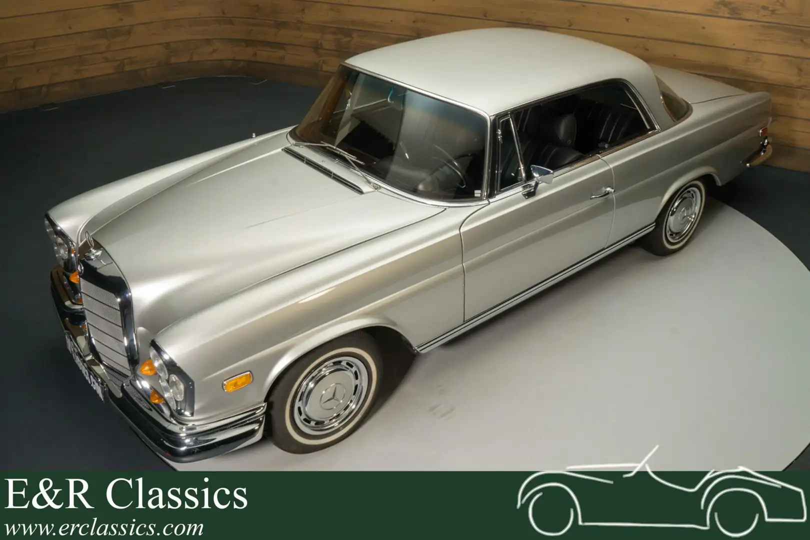 Mercedes-Benz 280 SE Coupe Gris - 1
