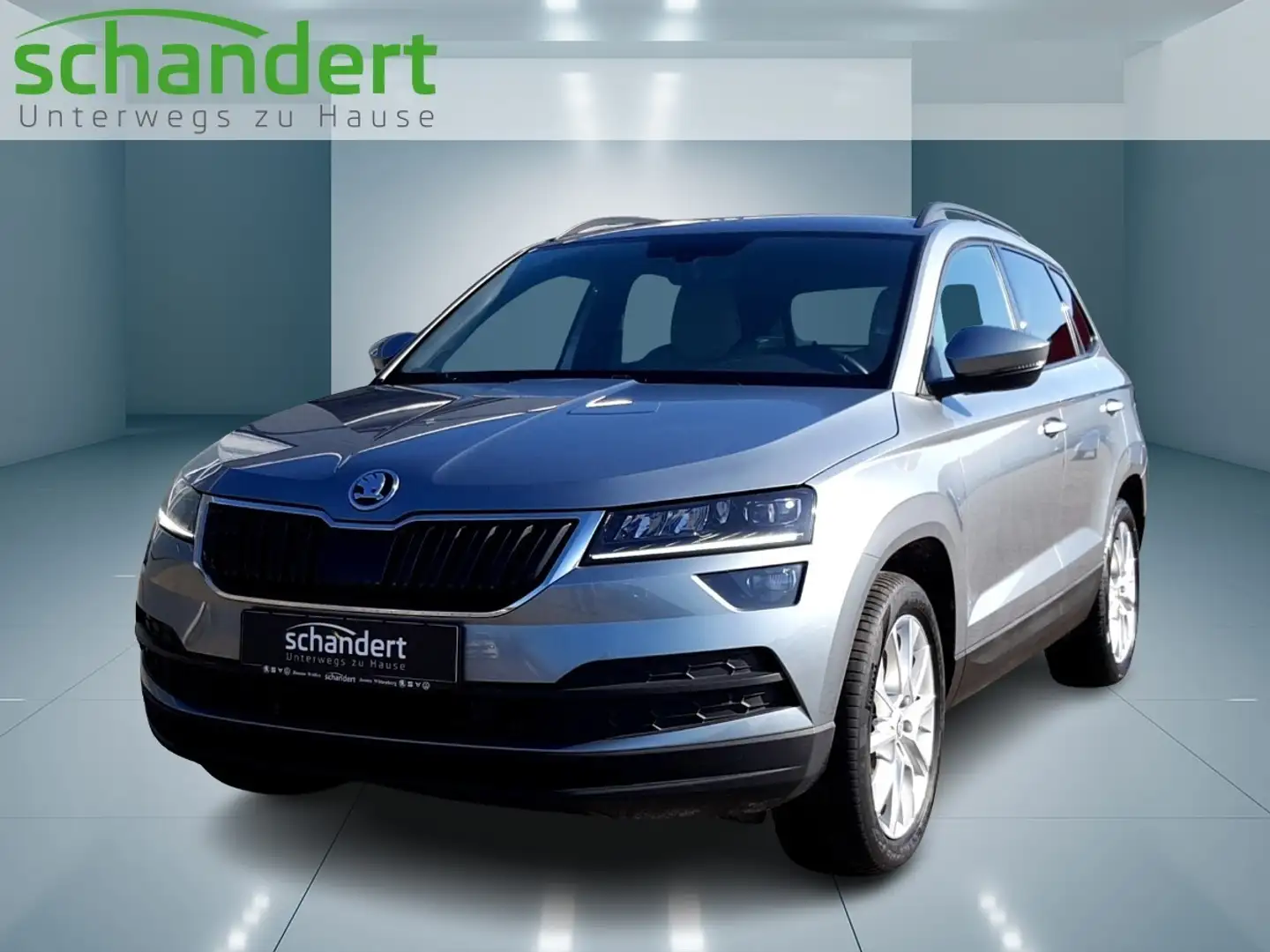 Skoda Karoq 2.0 TDI Style 4x4 LED Navi ACC Klimaautomatik Gris - 1