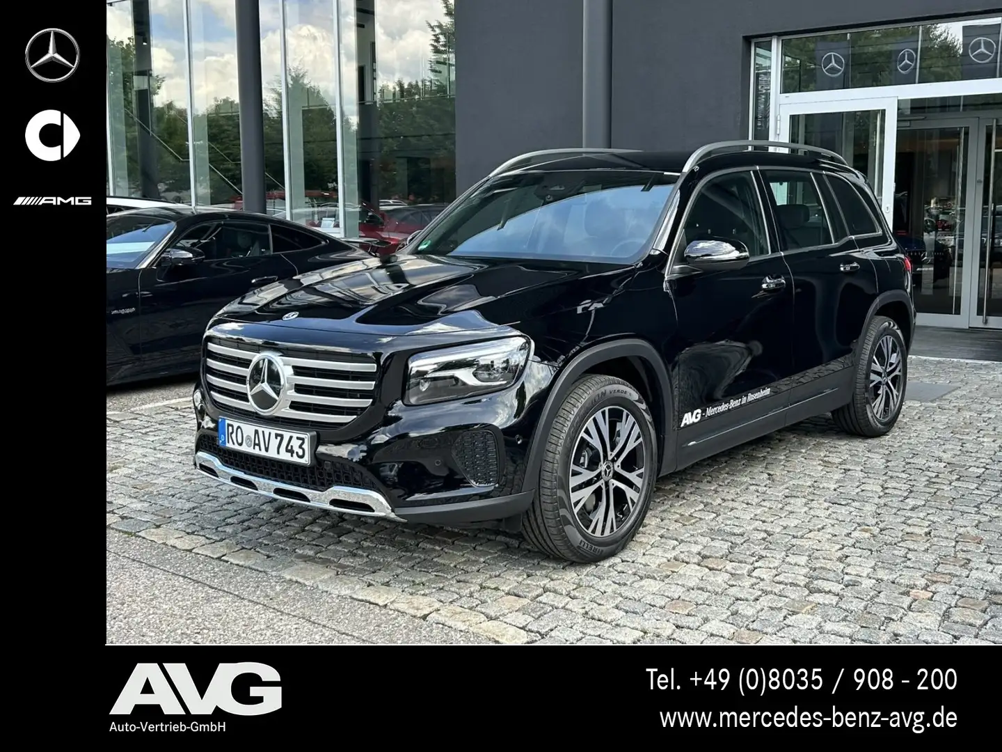Mercedes-Benz GLB 200 GLB 200 d Progressive Advanced Multibeam Park RF Schwarz - 1