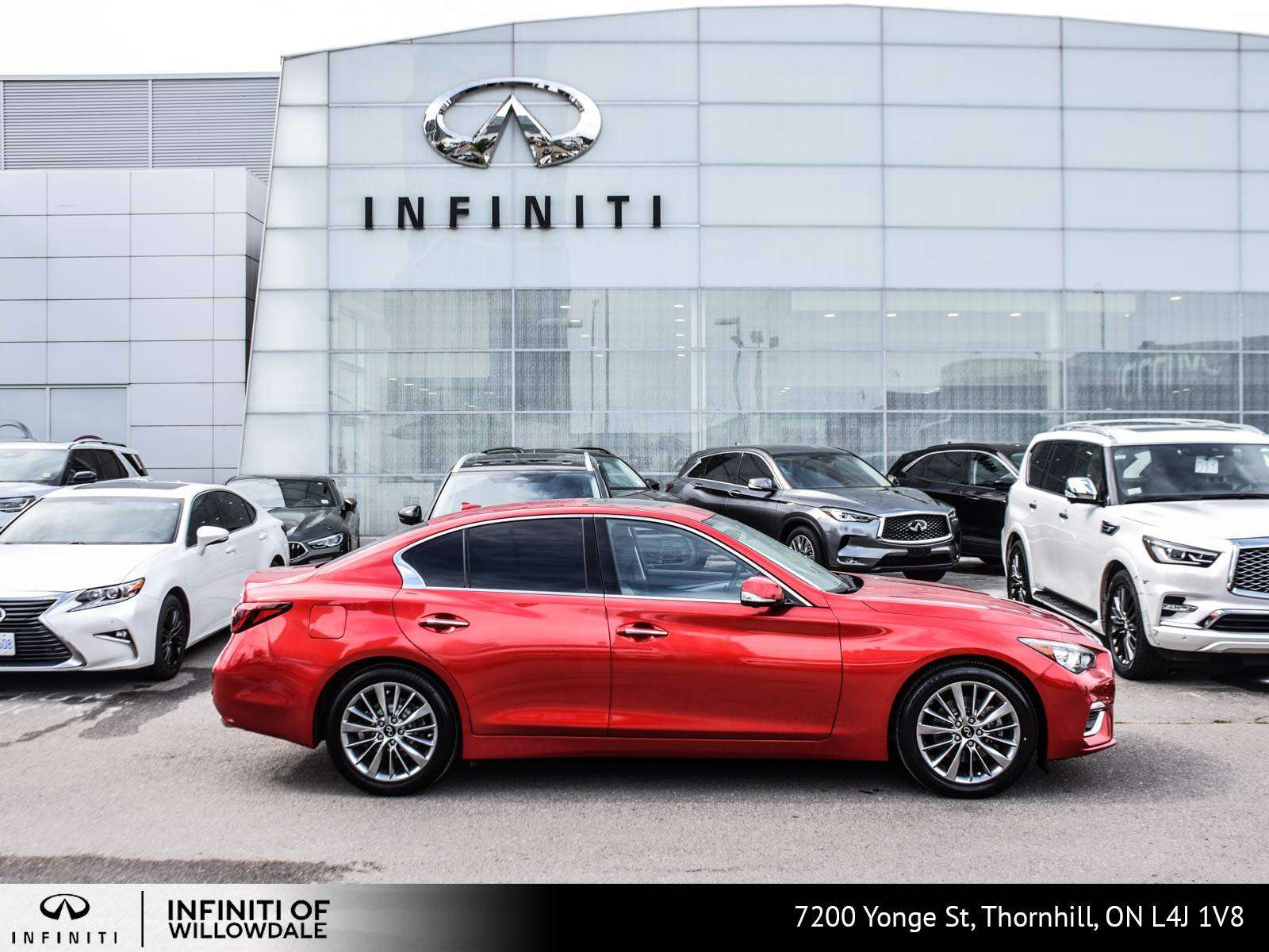 2024 Infiniti Q50 LUXE | 1 OWNER | CLEAN CARFAX | LEASE RETURN — photo 1