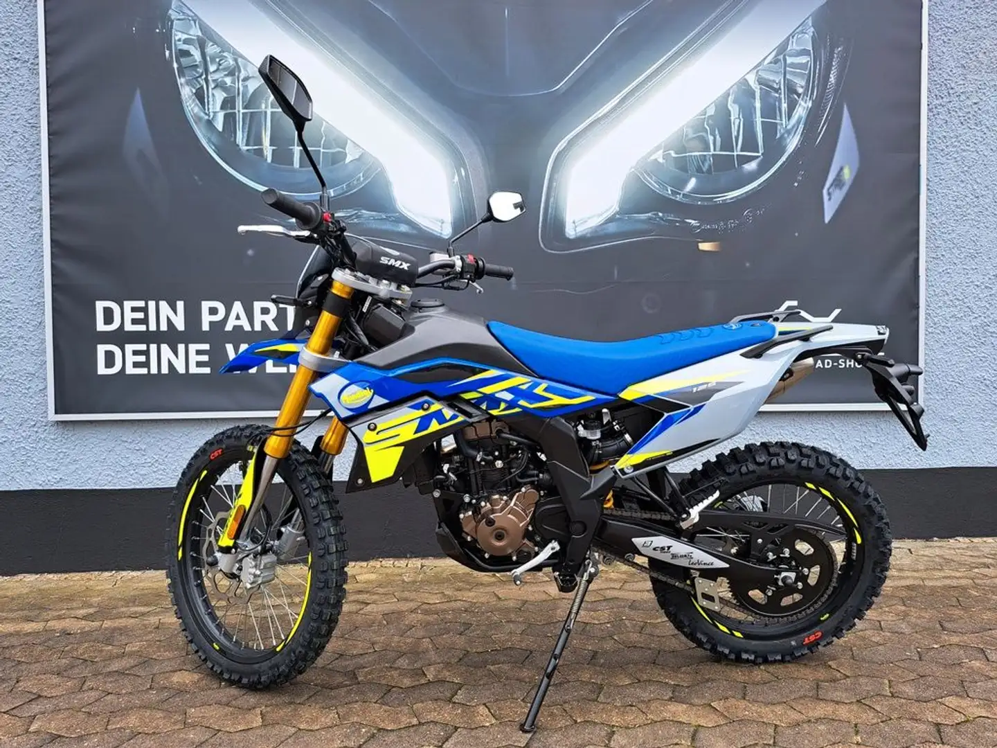 Sonstige Marken SMX 125i ABS Enduro Tageszulassung, 0 Kilometer Blau - 1
