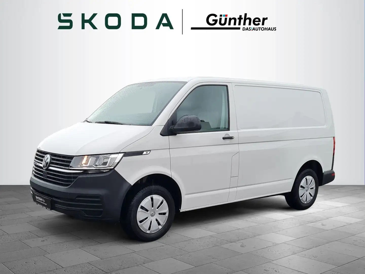 Volkswagen T6.1 Kasten 2.0 TDI +AHK+KLIMA Blanc - 1