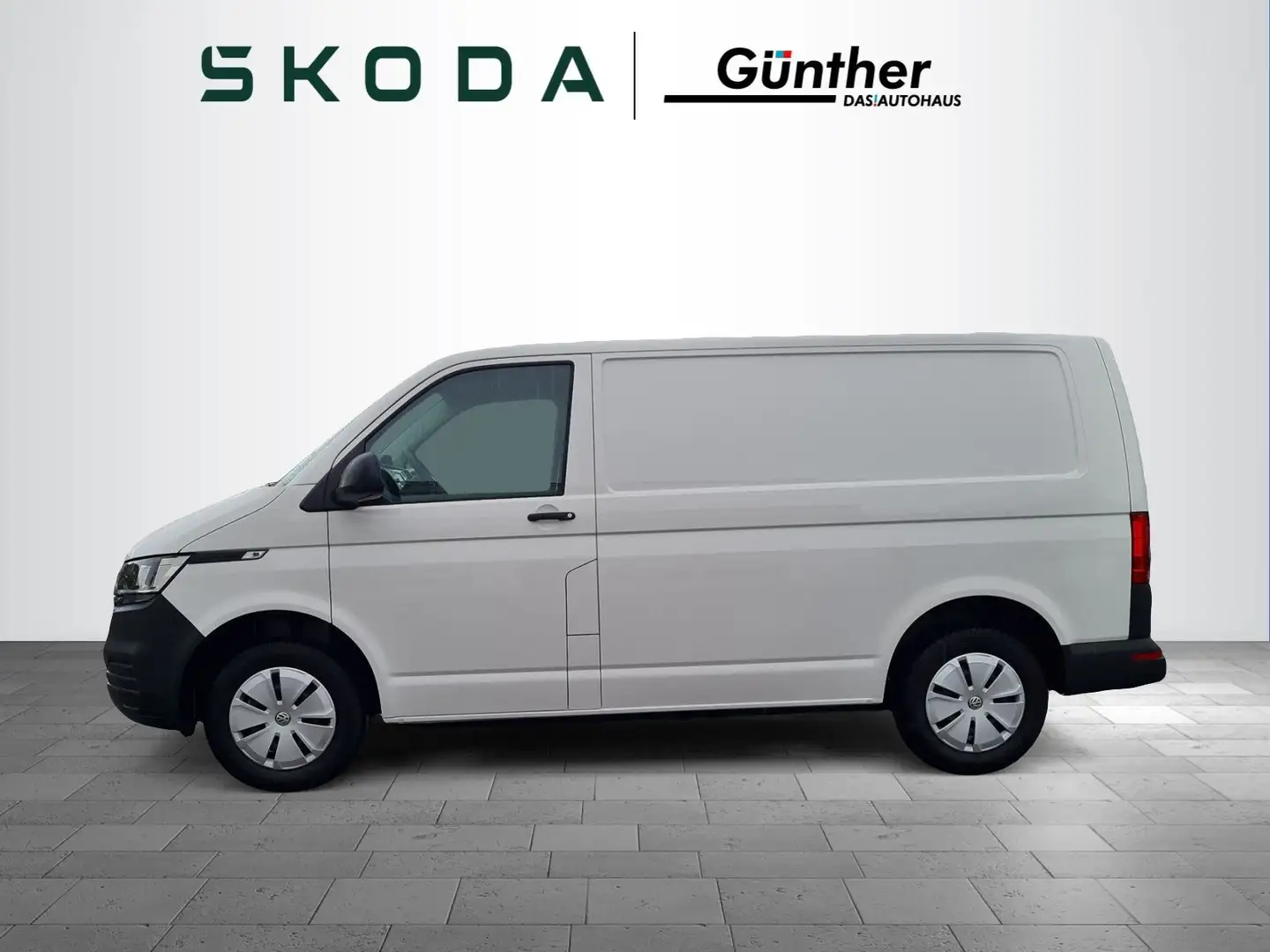Volkswagen T6.1 Kasten 2.0 TDI +AHK+KLIMA Blanc - 2