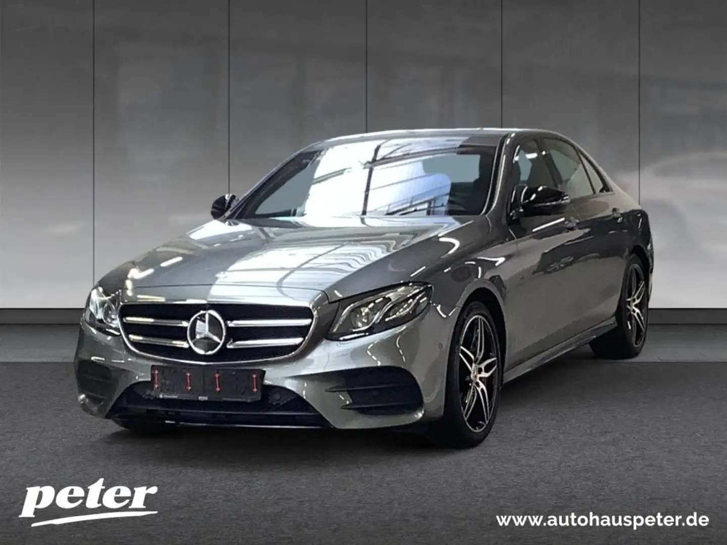Mercedes-Benz E 450 4M AMG/Night/Distronic/Schiebedach/360°K/ Grau - 1