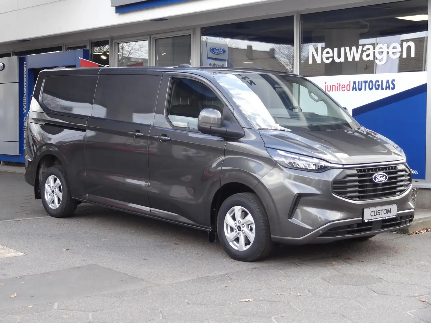 Ford Transit Custom 320 L2H1 Limited B&O 2xSchiebetür Grau - 2