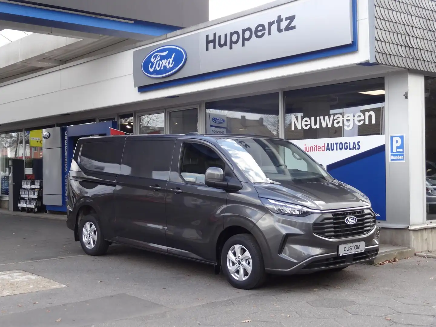 Ford Transit Custom 320 L2H1 Limited B&O 2xSchiebetür Grau - 1