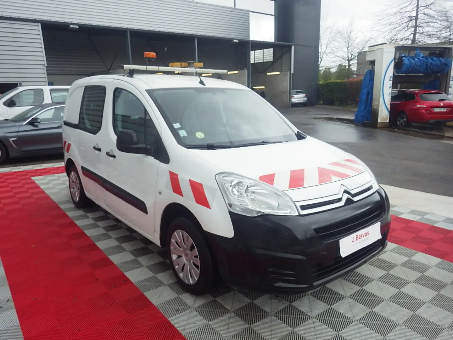 Citroen Berlingo FOURGON M BLUEHDI 100 S&S BUSINESS 3pl Blanc - 2
