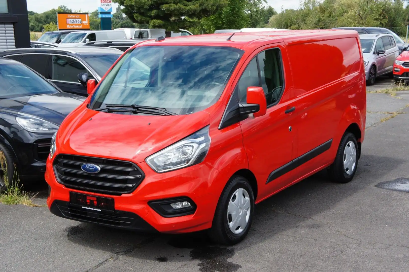 Ford Transit Custom 340 Trend Autm*AHK*KAM*SYNC*3SITZ Rojo - 1