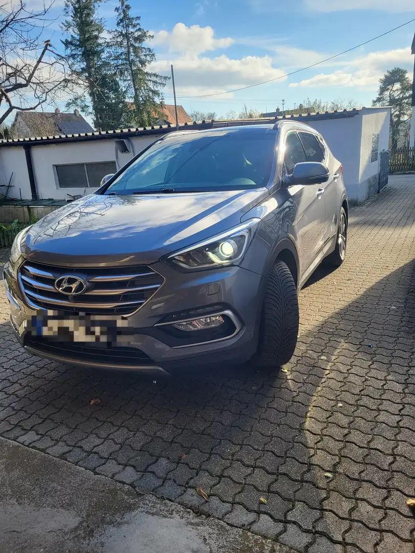 Hyundai SANTA FE blue 2.2 CRDI 4WD Automatik Family+ - 1