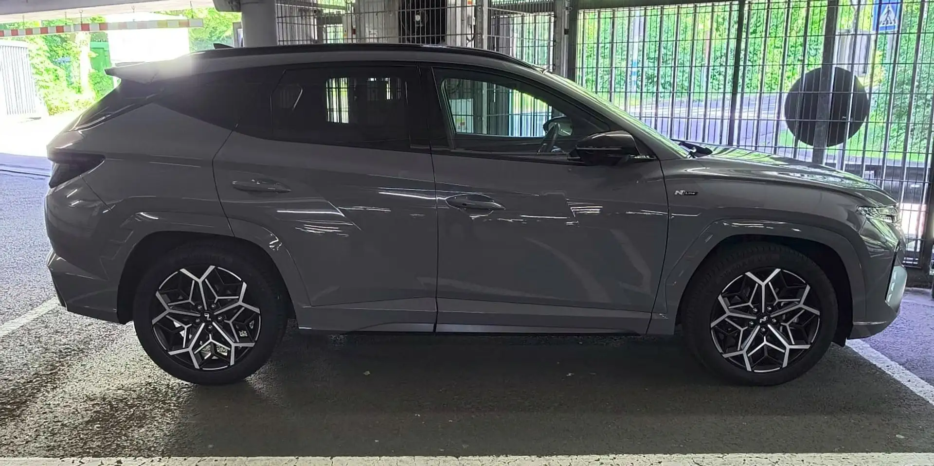 Hyundai TUCSON TUCSON 1.6 T-GDi 48V-Hybrid 4WD DCT N Line Gris - 2