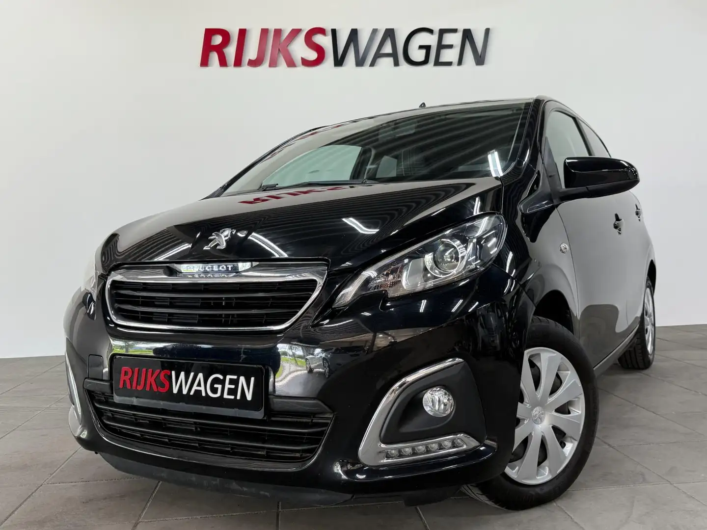 Peugeot 108 1.0 e-VTi Allure Airco/Carplay/Garantie Zwart - 2
