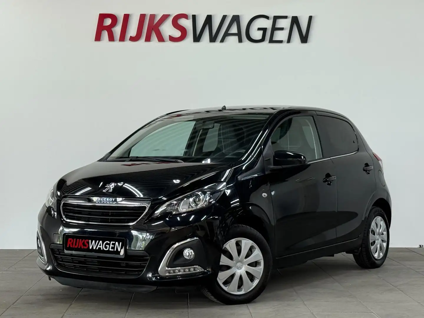 Peugeot 108 1.0 e-VTi Allure Airco/Carplay/Garantie Zwart - 1