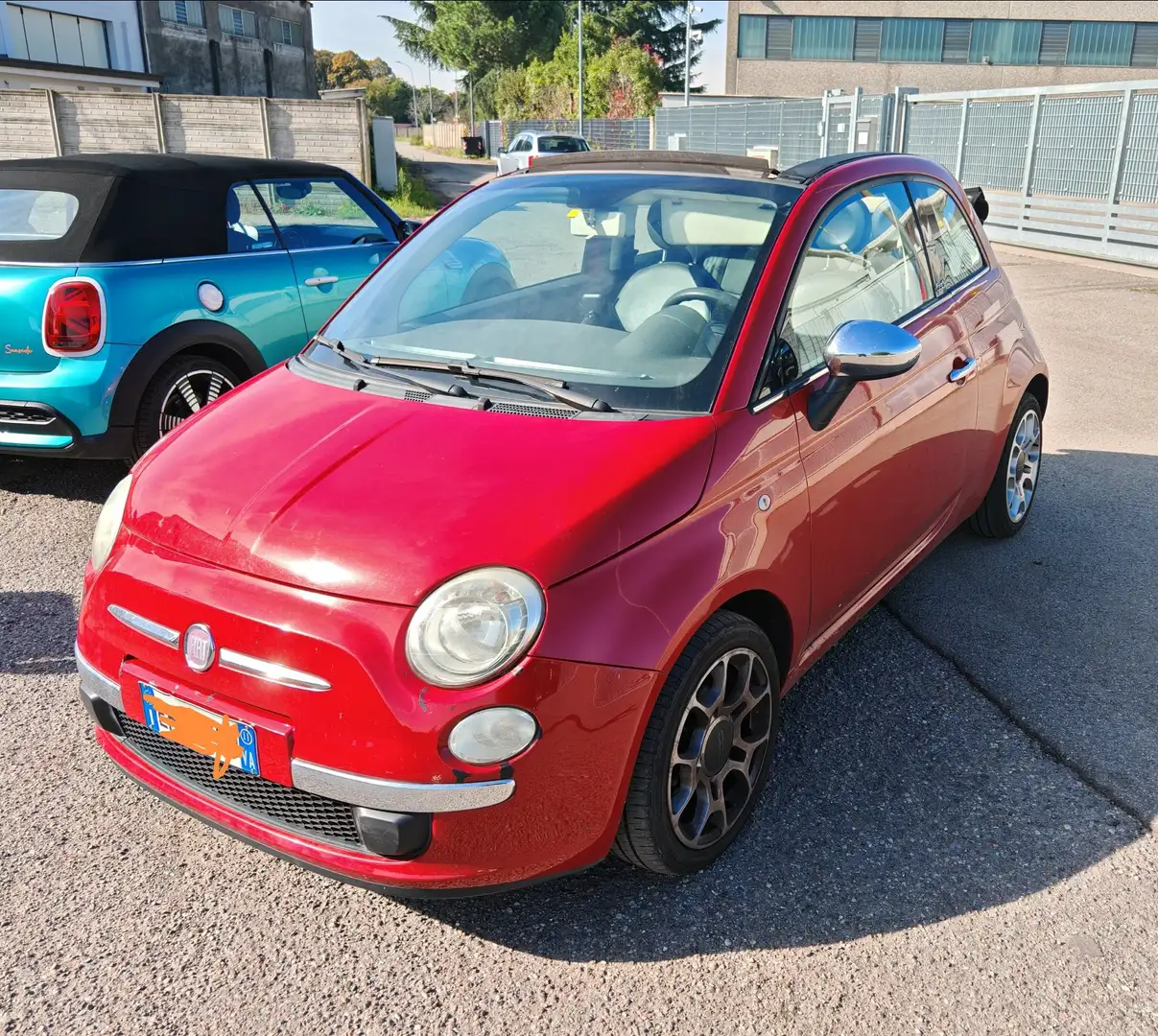Fiat 500C 500C III 1.2 Lounge 69cv Rosso - 1