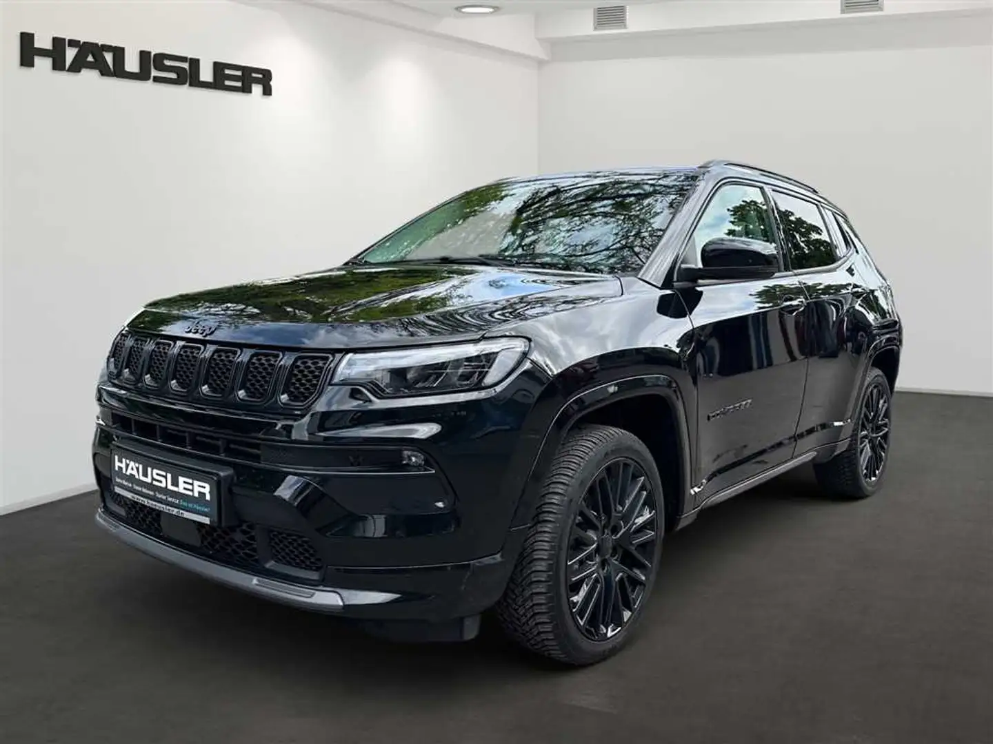 Jeep Compass 1.5 GSE e-Hybrid*LED*Carplay*Kamera Schwarz - 1