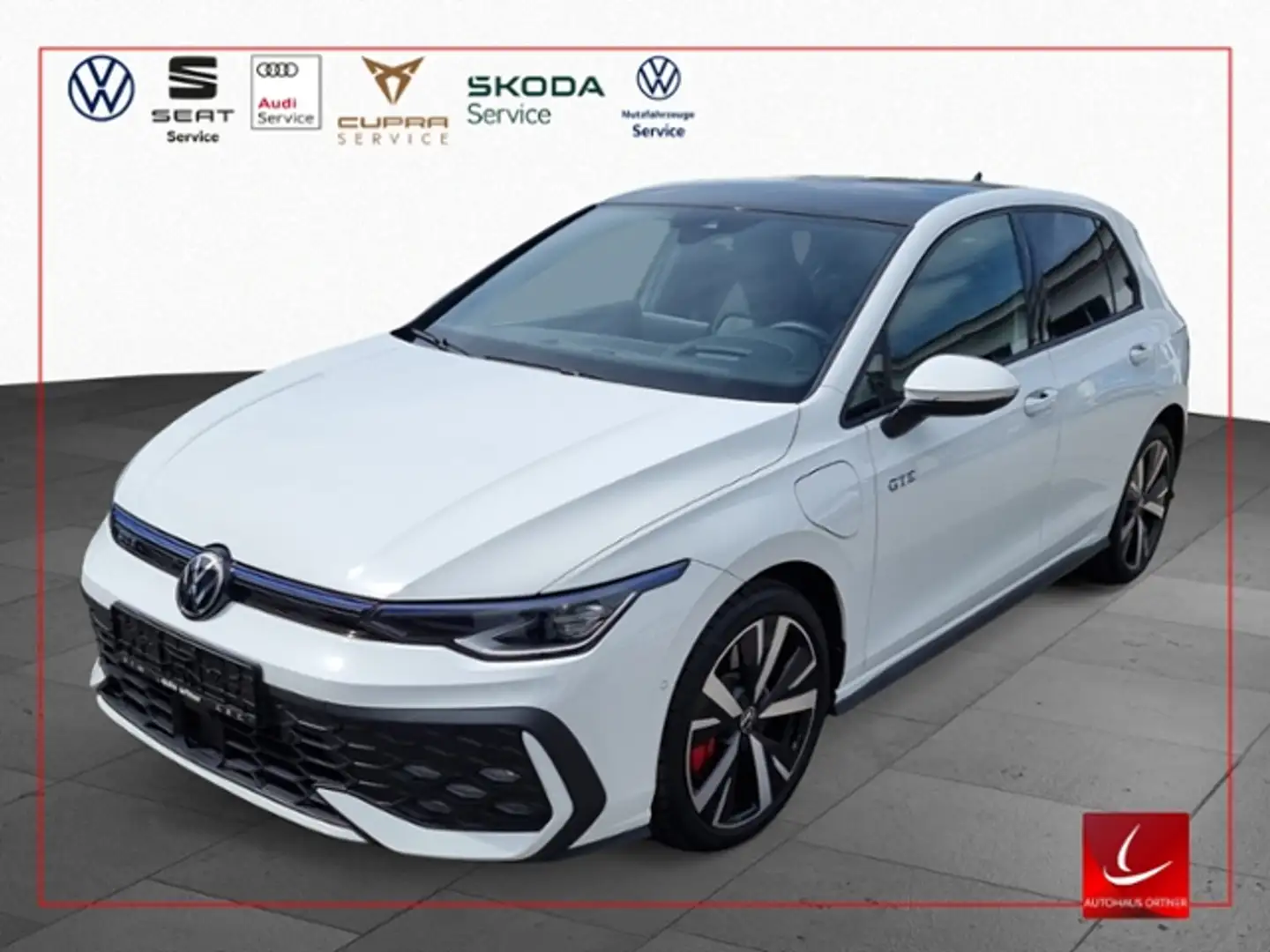 Volkswagen Golf VIII 1.5 eHybrid GTE IQ.LIGHT AHK NAVI KEYLESS HE Weiß - 1