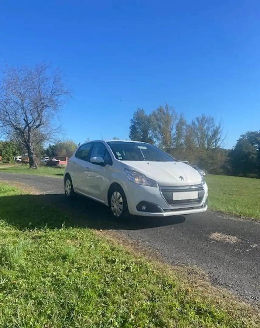 Peugeot 208 affaire premium pack bhdi 100 2 places Weiß - 2