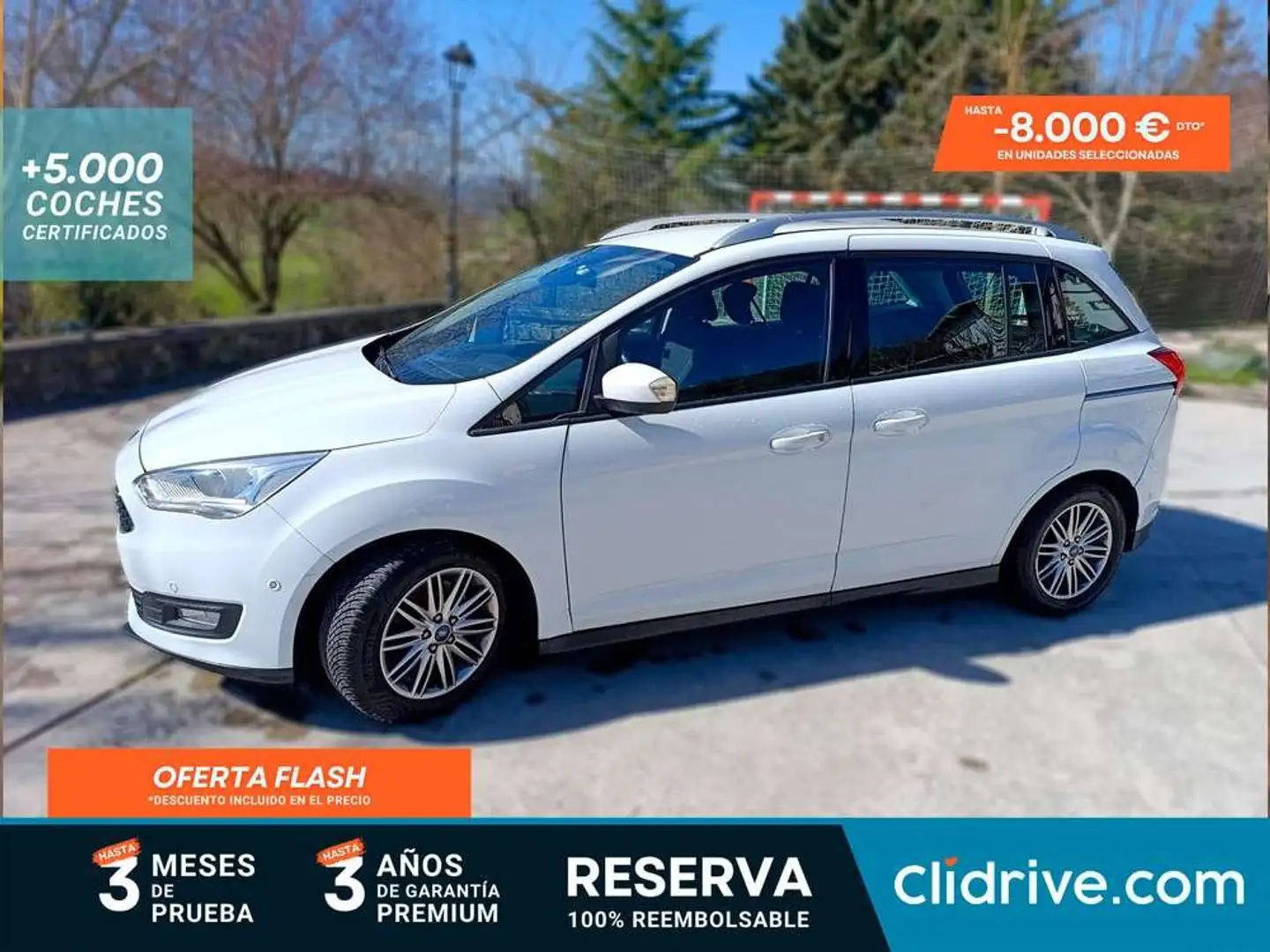 Ford C-Max 1.0 Ecoboost Auto-S&S Titanium 125 Blanco - 1