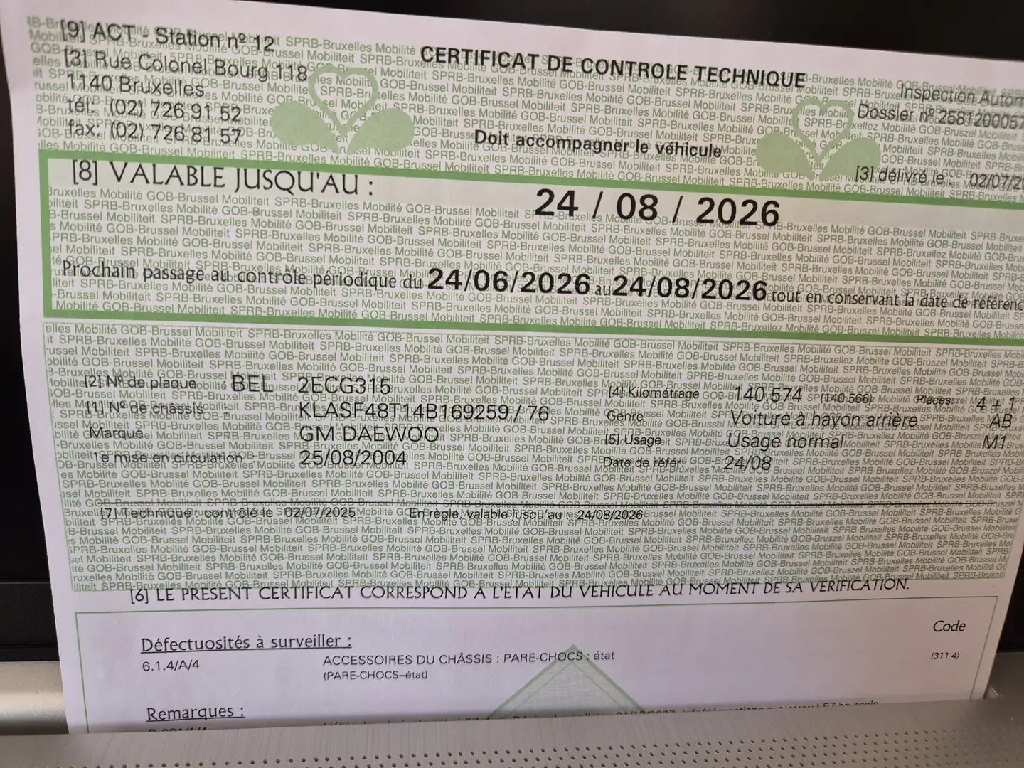 Daewoo Kalos 1.2i 8v S Vert - 2