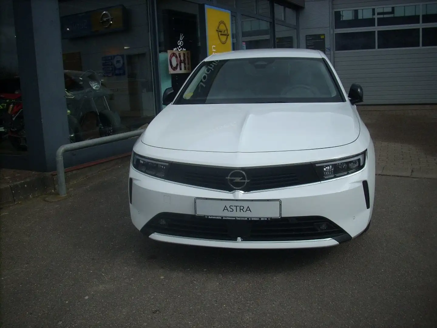 Opel Astra Elegance Sitz + Lenkradheizung AHK Allwettereifen Weiß - 2