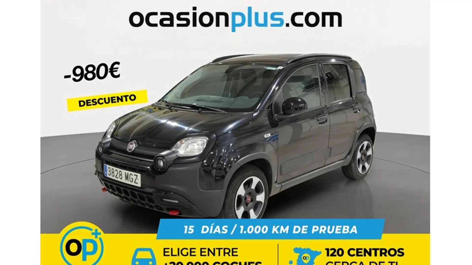 Fiat Panda 1.0 Gse Cross Hybrid Noir - 1