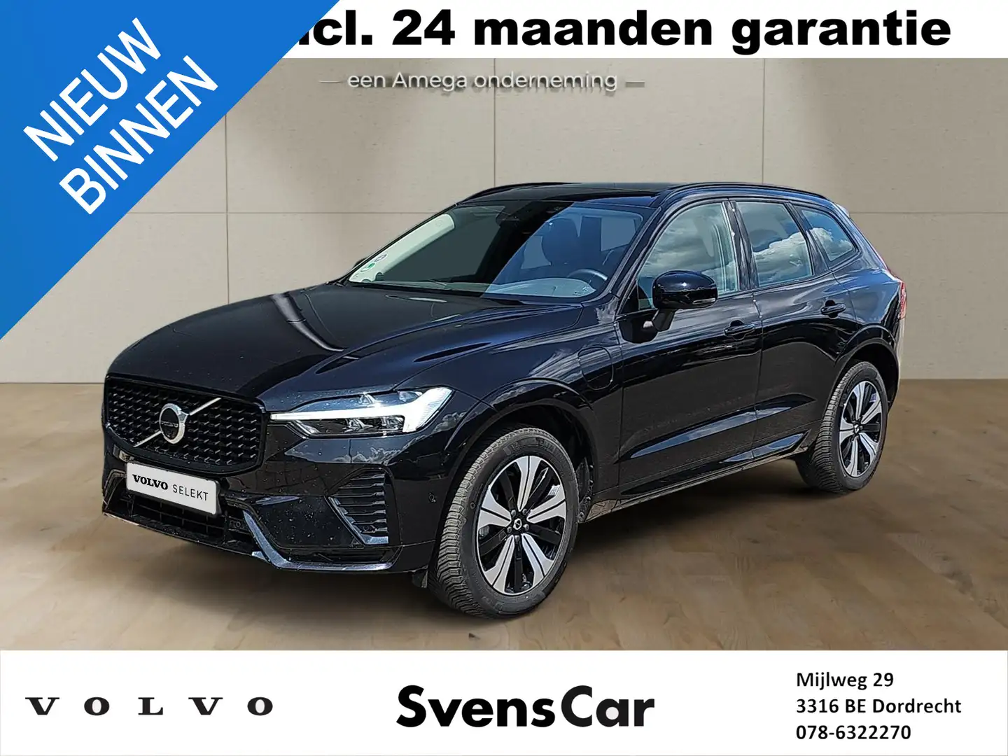 Volvo XC60 2.0 T6 Plug-in hybrid AWD Plus Dark | Trekhaak | 3 Noir - 1