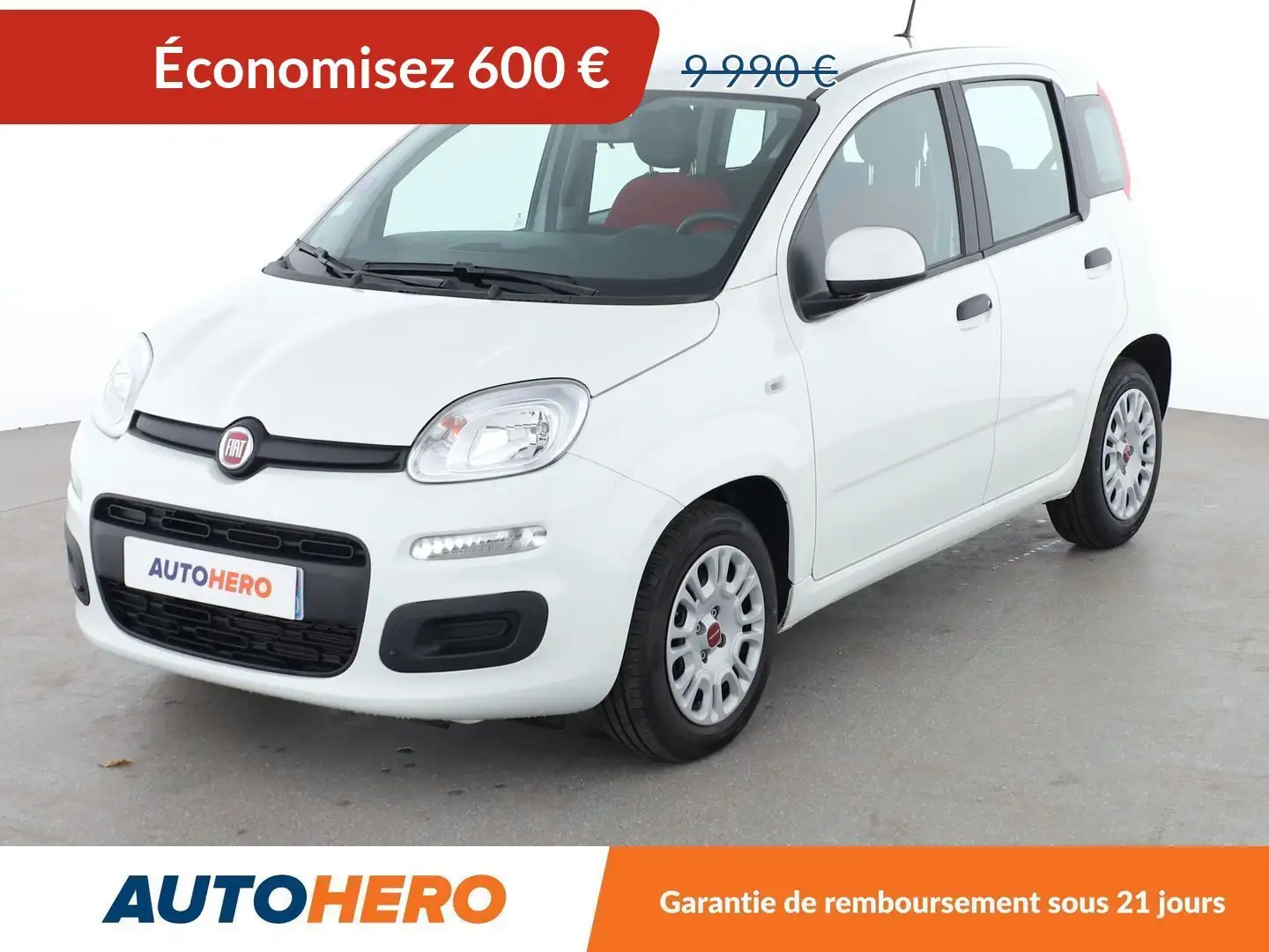 Fiat Panda 1.0 Hybride BSG Easy Blanc - 1